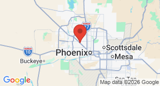 Map showing Nationwide Trailers - Glendale in Glendale, AZ
