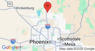 Map showing Nationwide Trailers - New River in New River, AZ